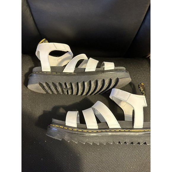 Dr Marten AirWair Blaire Sandals White Strap Women’s US 9/EU 41 - Picture 1 of 5